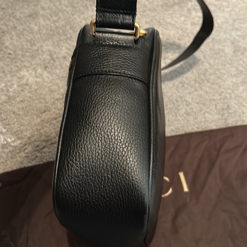Gucci Pebbled Leather Retro Print bag - Picture 5 of 9